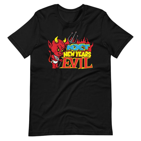 NXT New Year's Evil Logo T-Shirt Pwcatalog