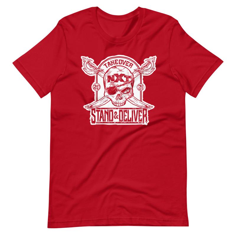 NXT Stand and Deliver Red T-Shirt Pwcatalog