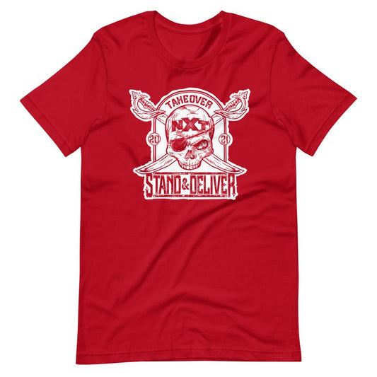 NXT Stand and Deliver Red T-Shirt Pwcatalog