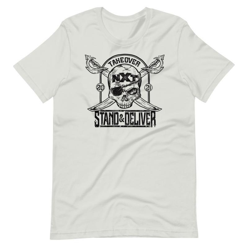 NXT Stand and Deliver Silver T-Shirt Pwcatalog