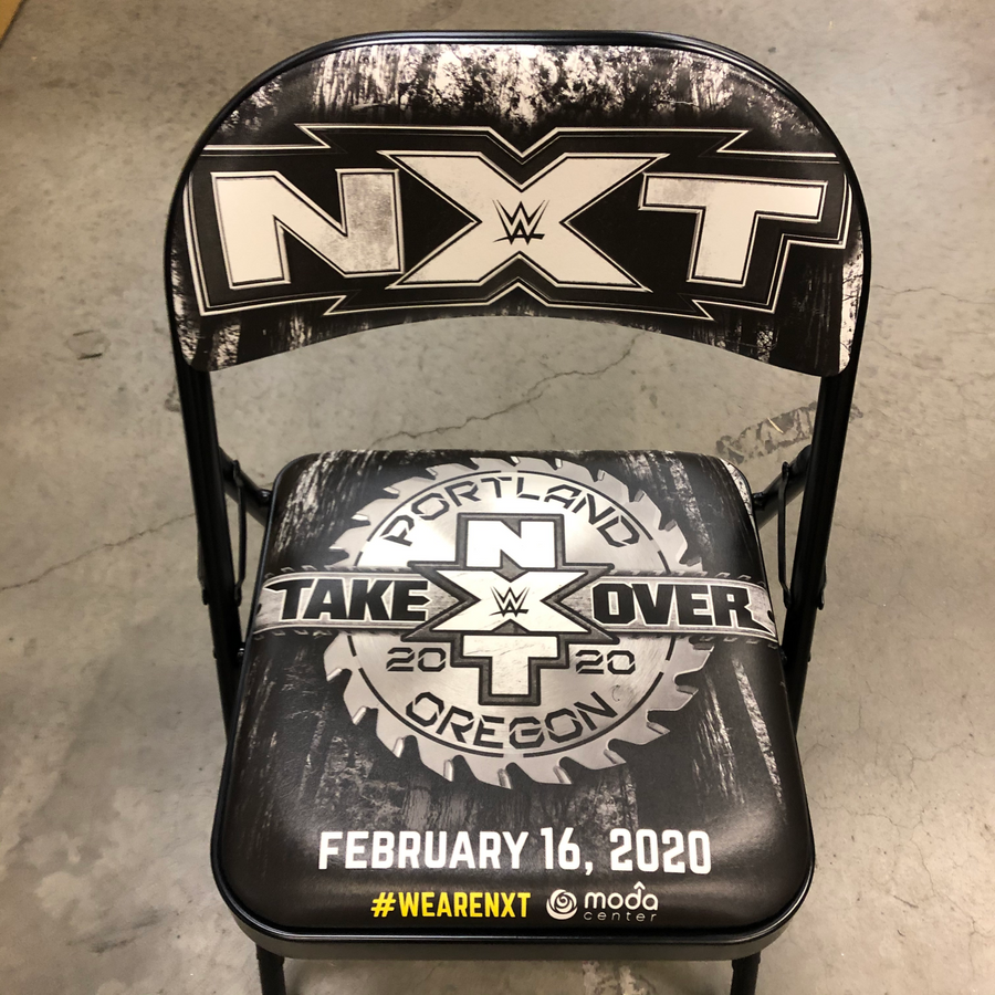 NXT TAKEOVER PORTLAND 2020 Chairs PWcatalog