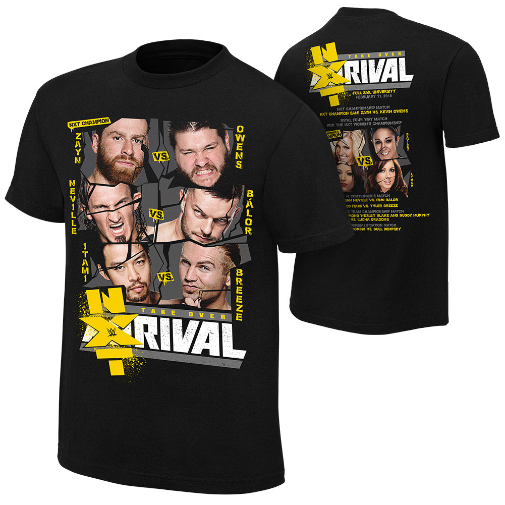 NXT TakeOver Rival 2015 Event T-Shirt Pwcatalog
