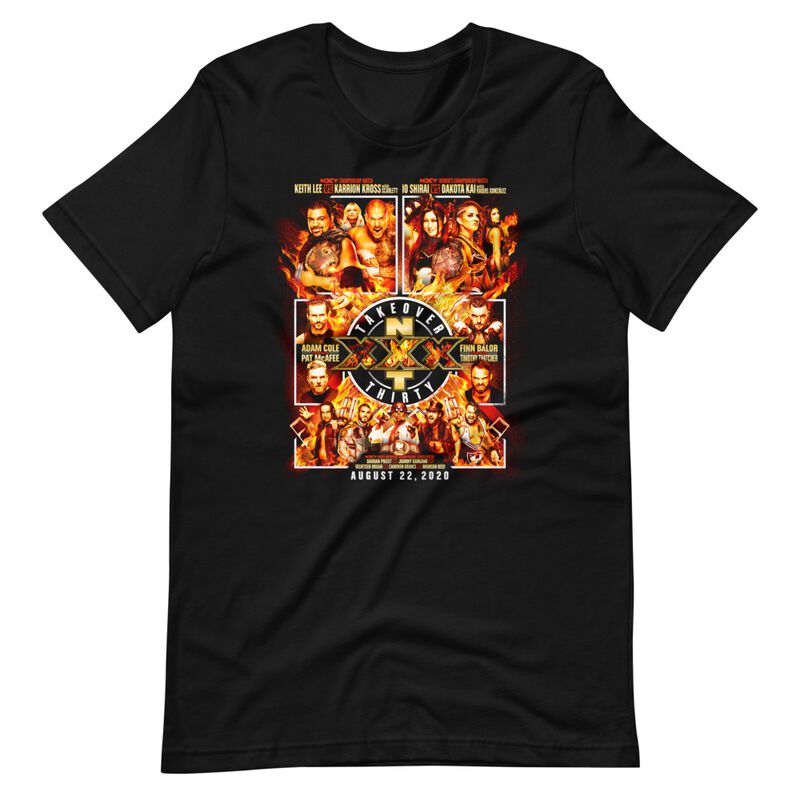 NXT TakeOver XXX Event T-Shirt Pwcatalog