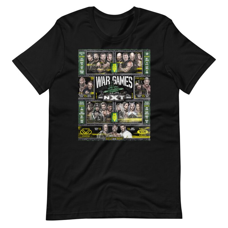 NXT WarGames 2020 Event T-Shirt Pwcatalog
