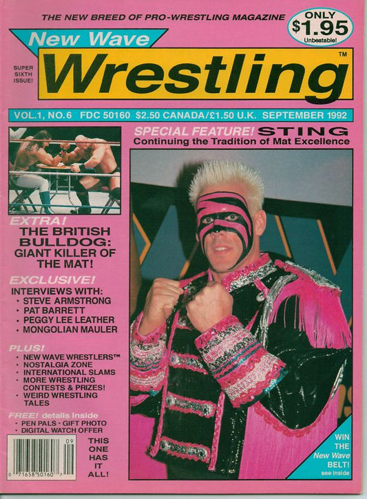 New Wave Wrestling September 1992