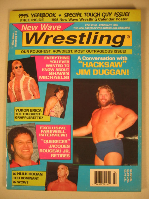 New Wave Wrestling February 1995 Magazine PWcatalog