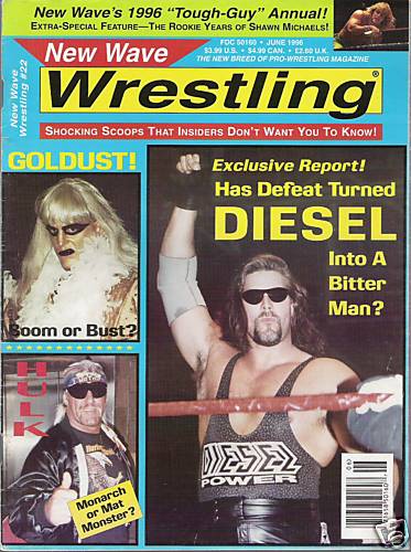 New Wave Wrestling June 1996 Magazine PWcatalog