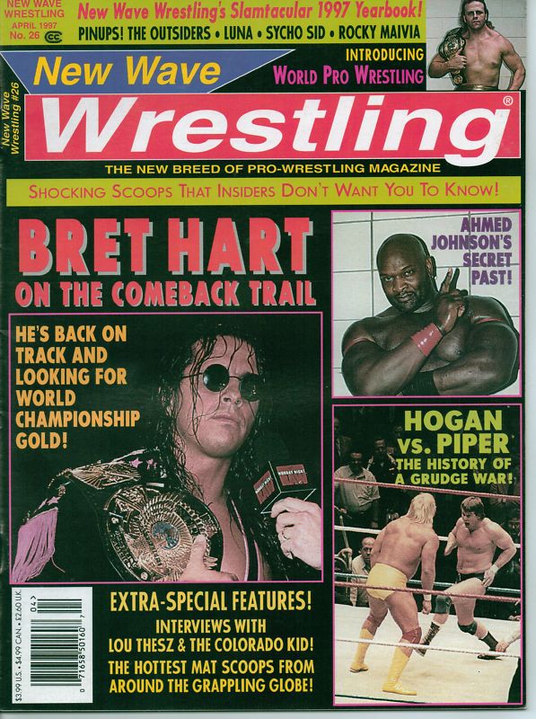 New Wave Wrestling April 1997 Magazine PWcatalog