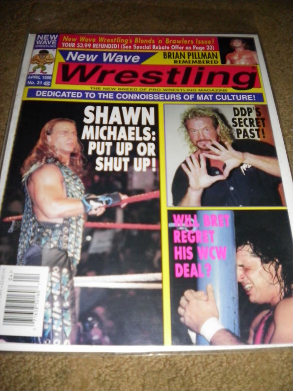 New Wave Wrestling April 1998 Magazine PWcatalog