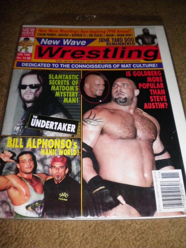 New Wave Wrestling November 1998 Magazine PWcatalog