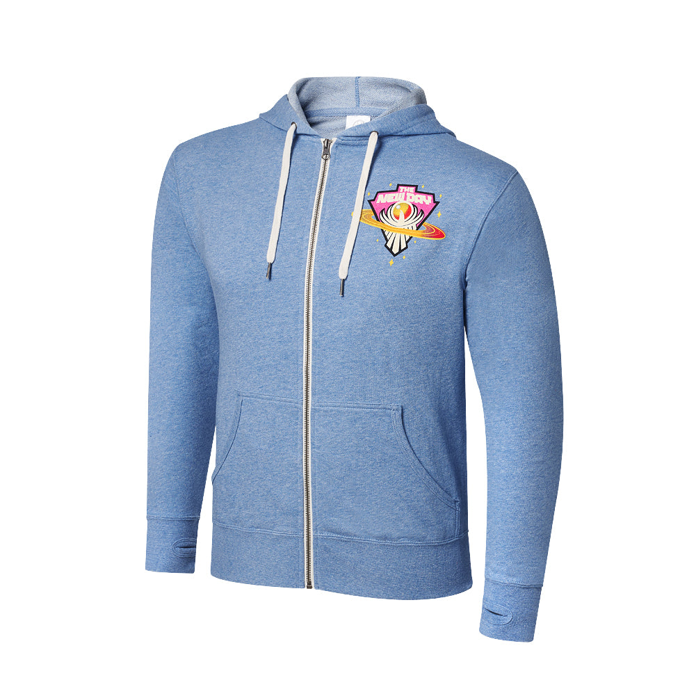 New Day Feel the Power Unisex Lightweight Full-Zip Hoodie Sweatshirt Pwcatalog