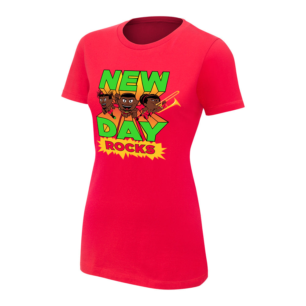 New Day New Day Rocks Red Women's Special Edition T-Shirt Pwcatalog