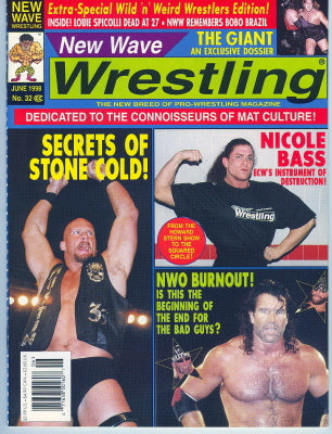 New Wave Wrestling June 1998 Magazine PWcatalog