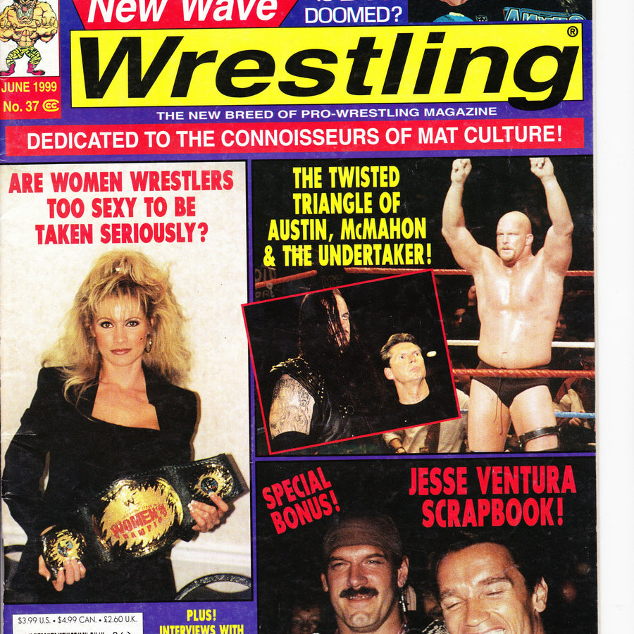 New Wave Wrestling June 1999 Magazine PWcatalog