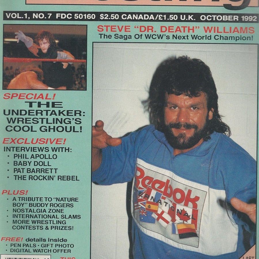 New Wave Wrestling October 1992 Magazine PWcatalog