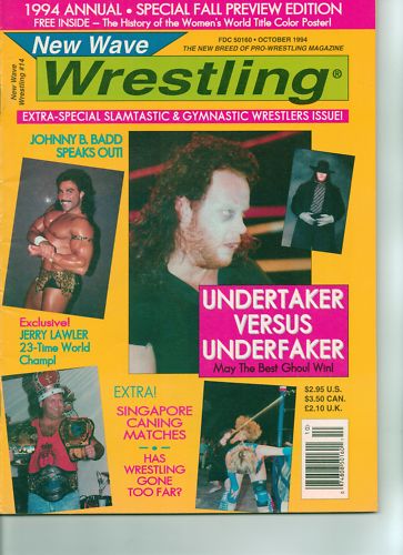 New Wave Wrestling  October 1994