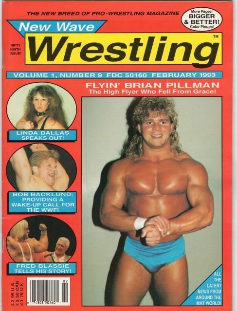 New Wave Wrestling February 1993 Magazine PWcatalog