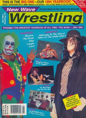 New Wave Wrestling January 1994 Magazine PWcatalog