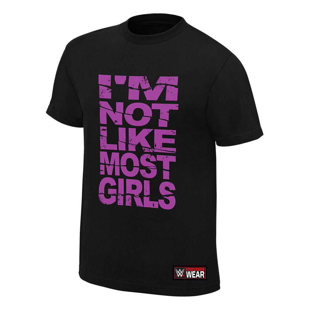 Nia Jax I'm Not Like Most Girls Youth Authentic T-Shirt