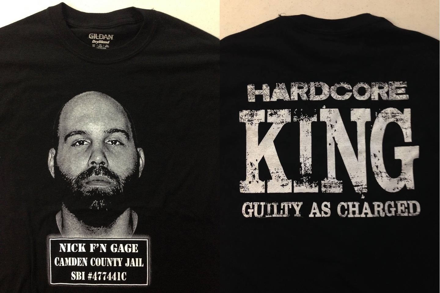 Nick Gage Hardcore King T-Shirt Pwcatalog