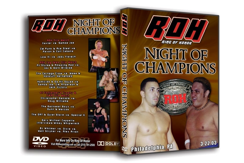 Night of the Champions DVDs & Videos PWcatalog
