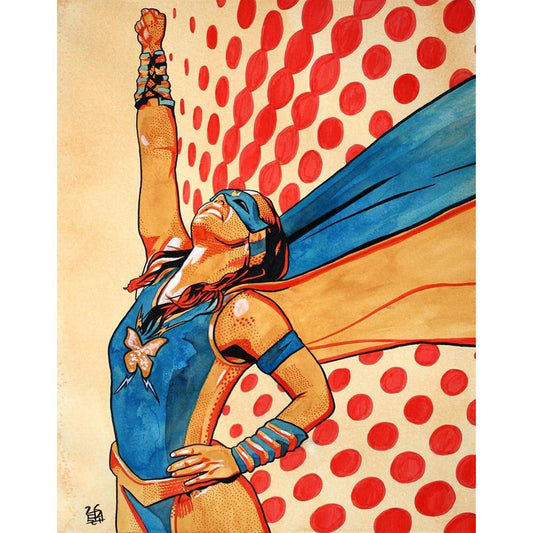 Nikki A.S.H. Alter Ego Rob Schamberger Art Print