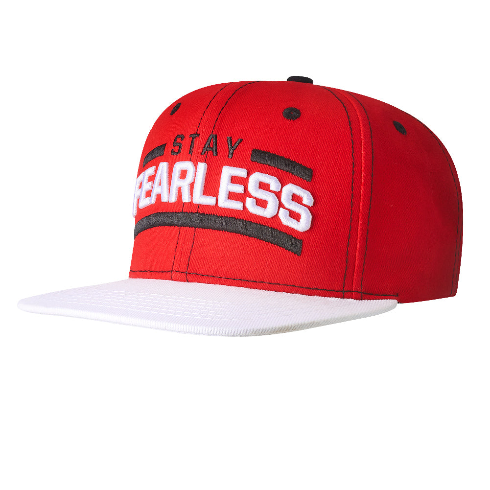 Nikki Bella Stay Fearless White Brim Snapback Hat Pwcatalog