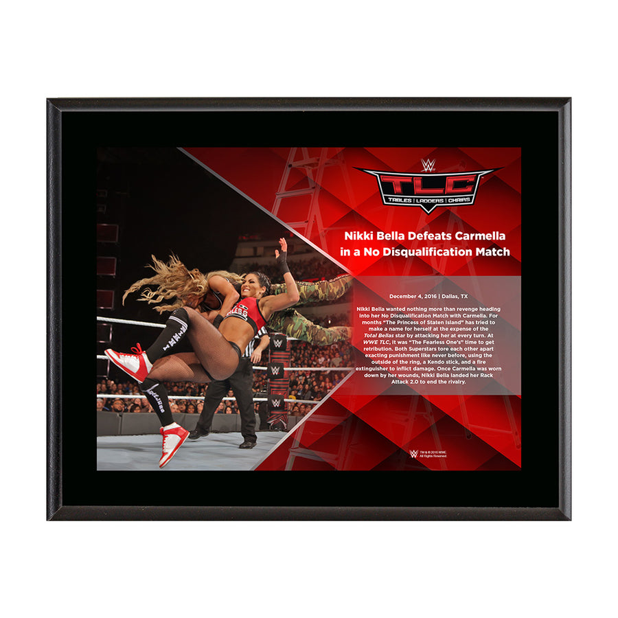 Nikki Bella TLC 2016 10 x 13 Commemorative Photo Plaque Pwcatalog