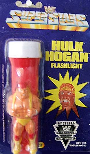 Noteworthy Flash Light Hulk Hogan 1991 PWcatalog