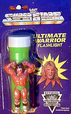 Noteworthy Flash Light Ultimate Warrior 1991 PWcatalog
