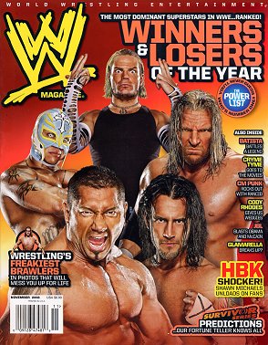 WWE Magazine  November 2008