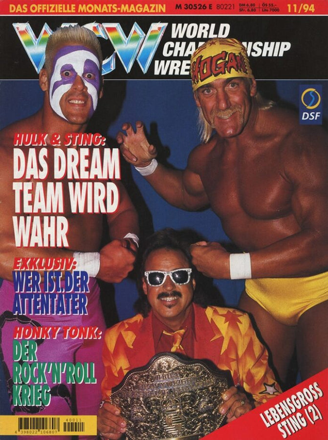 WCW German Magazine November 1994 Magazine PWcatalog