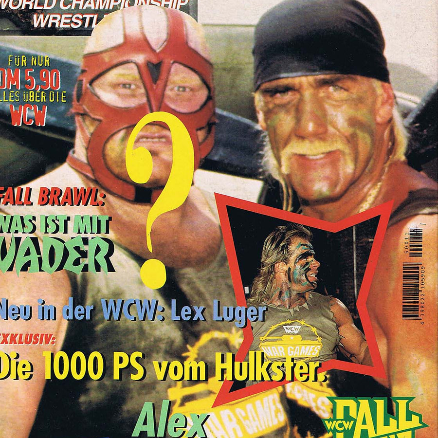 WCW German Magazine November 1995 Magazine PWcatalog