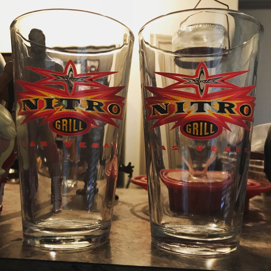 WCW Ntiro Grill Las Vegas restaurant shot glass PWcatalog