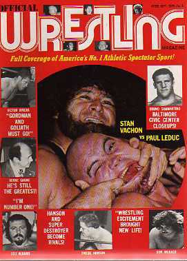 Official Wrestling September 1974