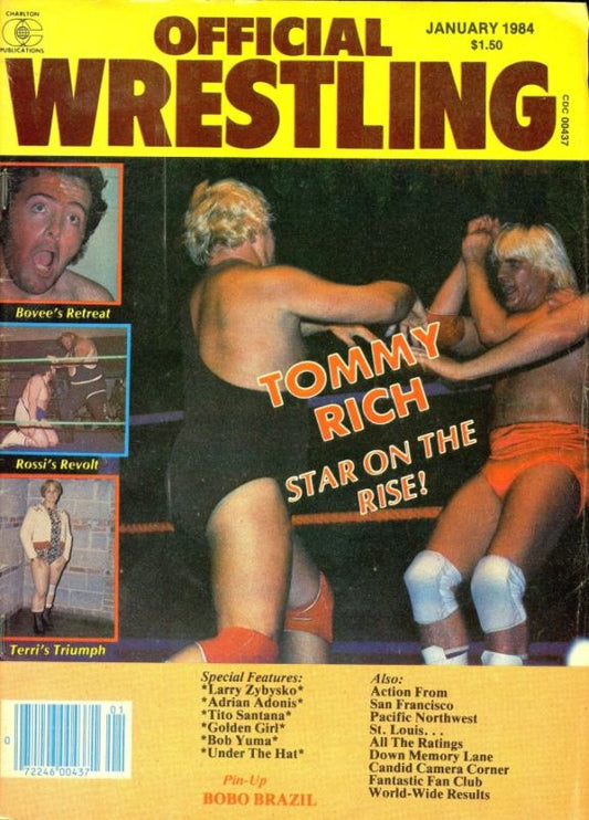 Official Wrestling January 1984