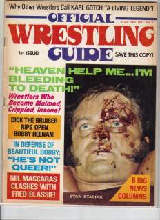 Official Wrestling GuideApril 1973 Magazine PWcatalog