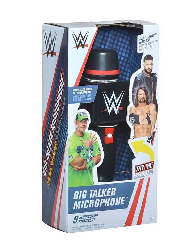 WWE Microphone John Cena AJ styles Finn Bálor PWcatalog