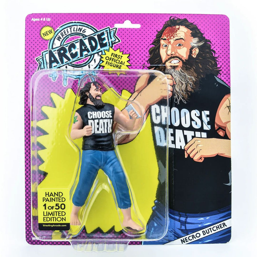 Wrestling Arcade Necro Butcher [With Black Shirt] Action & Toy Figures PWcatalog