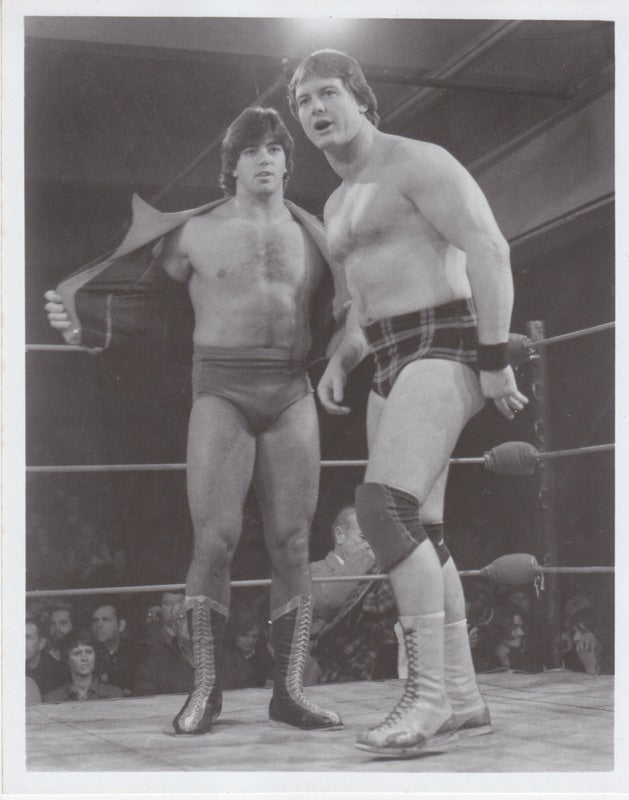 Promo-Photo-Territories-1980's-Portland Wrestling-Rowdy Roddy Piper Rick Martel 