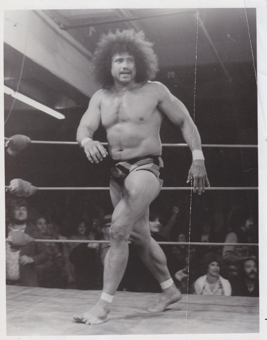 1980s Portland Wrestling Jimmy Snuka Vintage Promo Photo