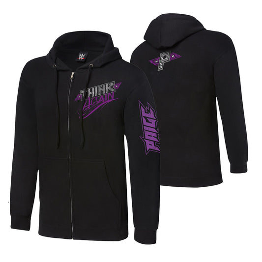 Paige Think Again Full-Zip Hoodie Sweatshirt