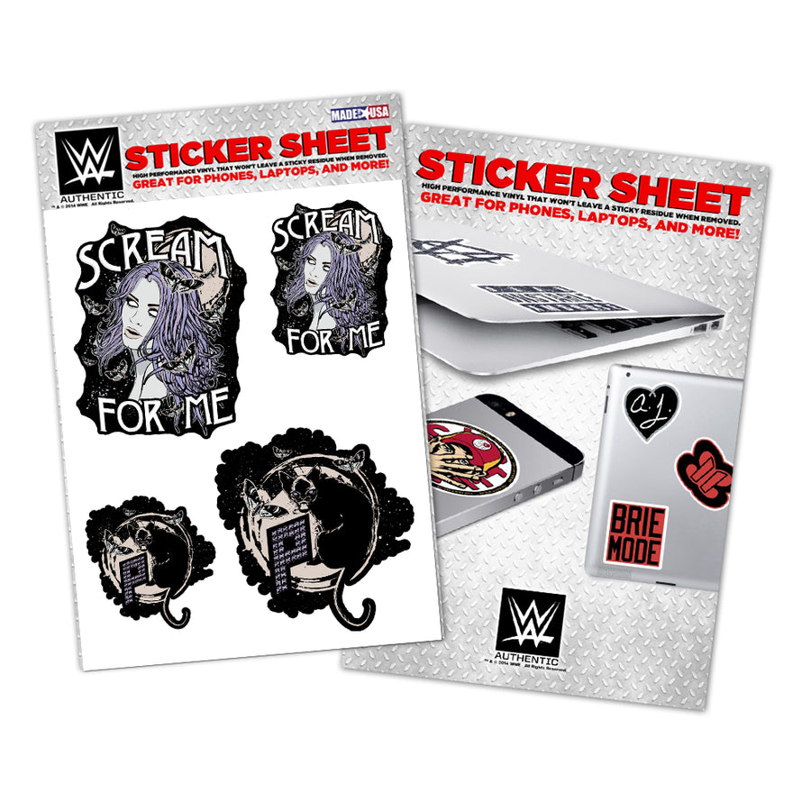 Paige Vinyl Sticker Sheet Pwcatalog