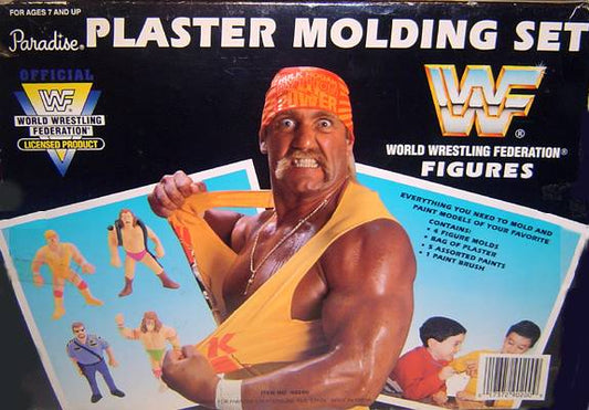 mold and paint WWF Hulk Hogan, Ultimate Warrior, Jake The Snake & Bossman