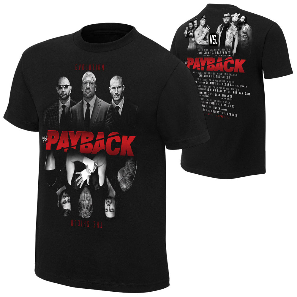 Payback 2014 Event T-Shirt Pwcatalog