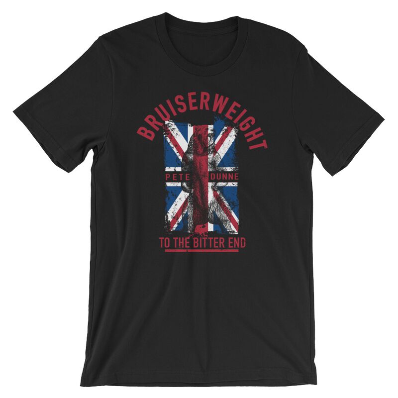 Pete Dunne Bruiserweight to the Bitter End Unisex T-Shirt Pwcatalog
