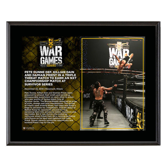Pete Dunne WarGames 2019 10x13 Commemorative Plaque Pwcatalog