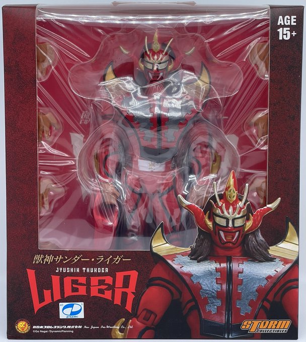 Storm Collectibles Jyushin "Thunder" Liger ["Red" Edition, Exclusive]