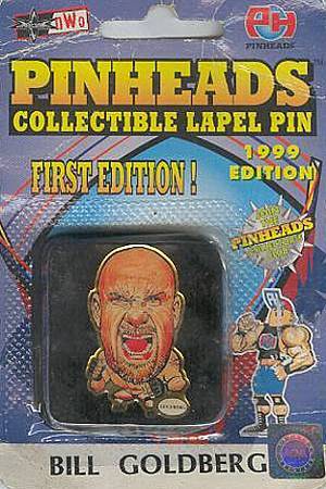 Pinheads Bill Goldberg Brooches & Lapel Pins PWcatalog