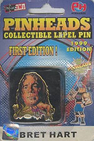 Pinheads Bret Hart Brooches & Lapel Pins PWcatalog